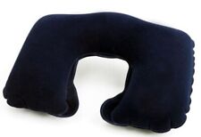 Hyfive - Travel Neck Pillow - Inflatable Head Rest Cushion - Blue