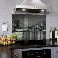 Glass Splashback Kitchen Tile
