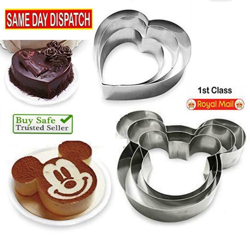 3pc cake baking tin - 3pc,