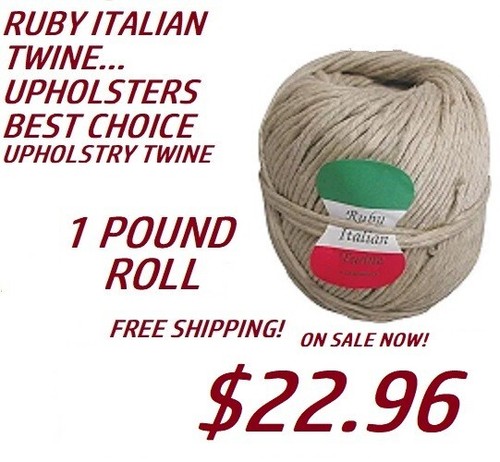 Twine for upholstery pound - upholstery, 1