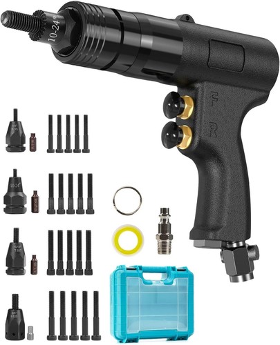 Pneumatic rivet nut gun - gun, with