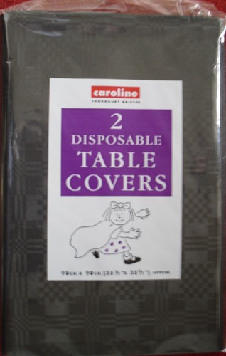 Pack black paper - of, table