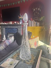 Vintage Old Cut Glass Crystal