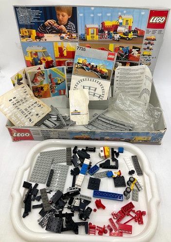 Vintage lego 7735 freight - vintage,