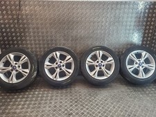 FORD FOCUS MK2 MK3 ALLOY WHEELS 4 GOOD TYRES 205/55 R16 CM5C1007DA FAST P&P