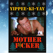 Die Hard Christmas Card Bruce