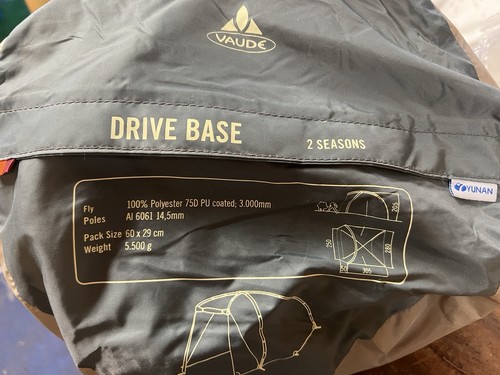 Vaude drive tent - vaude,