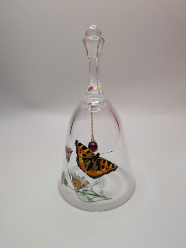 Vintage clear glass bell avon - clear,