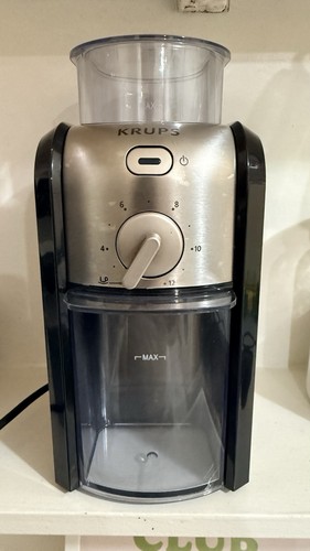 Krups gvx2 burr coffee bean - krups,