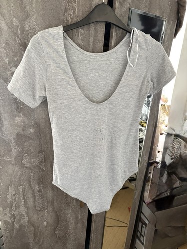 Grey bodysuit - grey,