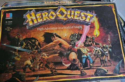 Hero quest board game 1989 - hero,