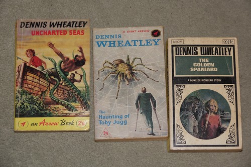 Dennis wheatley books - x3,