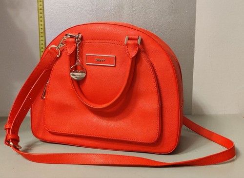 Dkny women red leather gold - dkny, women's