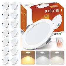 LED Round Ceiling Light 4-20W Recessed Ultra Slim Panel Down Lights Spot Lamp UK