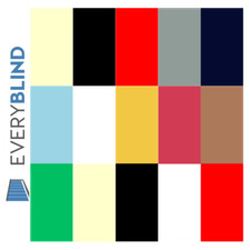 89mm Wipeable Blackout Plain