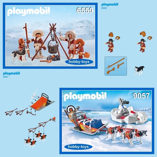 Playmobil 6559 eskimo husky - playmobil,