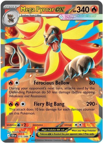 Mega pyroar 015 - -,