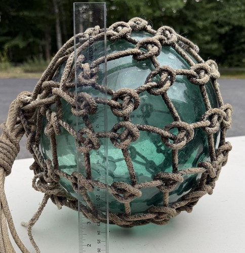 Japanese glass fishing float - japanese,