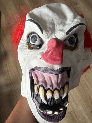 Evil clown full mask - evil, adult