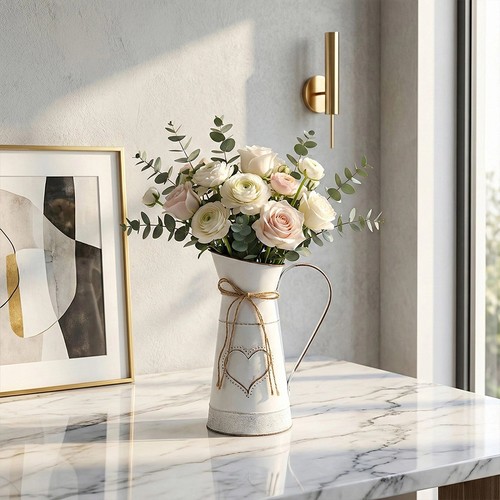 White rustic shabby - shabby, chic