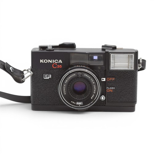 Konica c35ef compact camera - konica,