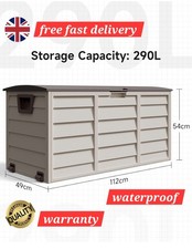 Large Garden Storage Box 295L