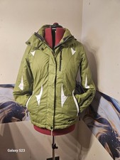 Iguana Ski Green Aqua-trial Ski Coat. Size M. (12-14)women's. Worn One Season