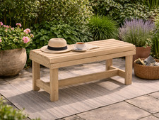 Wooden Garden Bench 2 Seater