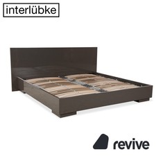 Interlübke Wooden Bed Grey