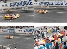 PHOTOGRAPHS PORSCHE 962 SHELL GROUP C LE MANS 1988 HANS STUCK LUDWIG BELL X7