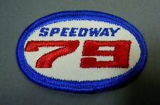 Vintage SPEEDWAY "79" Embroidered Sew-On Uniform-Jacket Patch 3"x2"