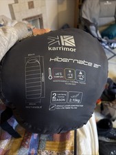 Karrimor Hibernate 2R Adult Sleeping Bag 220cm x 80cm Season 2 2.15KG