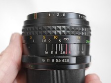 CLEAN Makinon Auto 28mm f2.8 Lens PK Mount Pentax Bayonet Mount Wide Angle