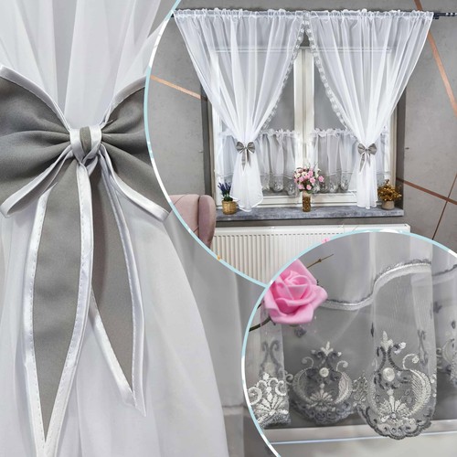 Piece kitchen curtain set - 3-piece,