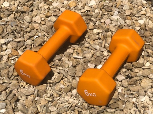 6kg neoprene hex - dumbbells,