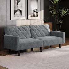 Costoffs Velvet Futon Sofa