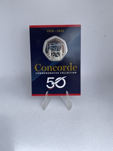 Concorde 50p coin 2026 - 50p,