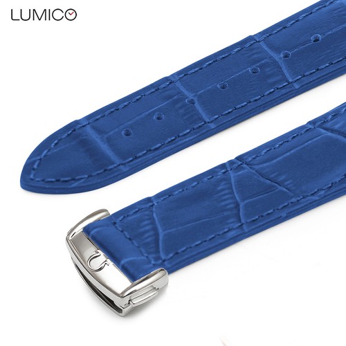 For omega genuine leather blue - for,