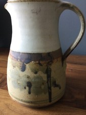 Vintage Table Jug Vase Brown