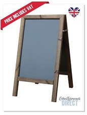 WOODEN A BOARD PAVEMENT SIGN