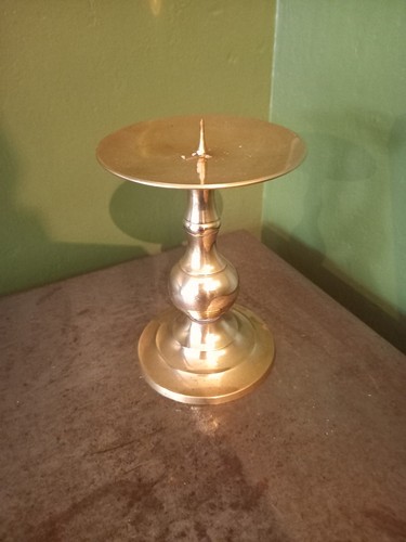 Vintage brass pricket - vintage,