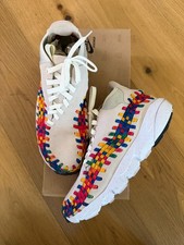 Nike Air Footscape Woven Chukka Premium QS RAINBOW Sz. 8.0 Sail/Sail-White