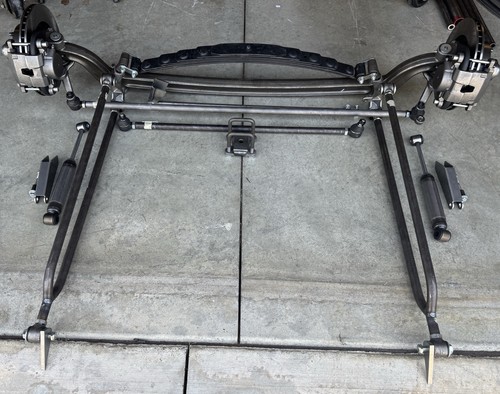 Beam dropped axle - dropped,