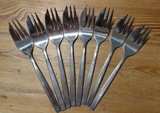 8 Oneida stainless steel