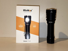 Wurkkos TS23 - 5000 lumens tactical flashlight - 482m beam - Type-C port
