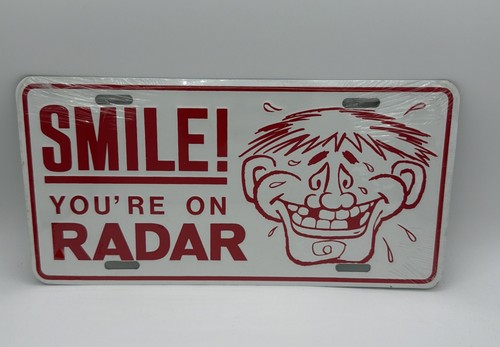 Vintage smile you radar - smile, you're