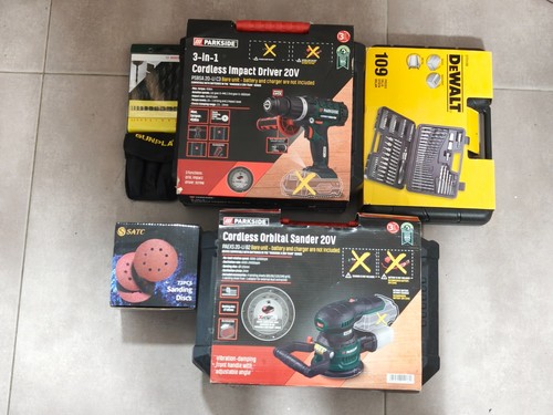Parkside bundle cordless drill - cordless,