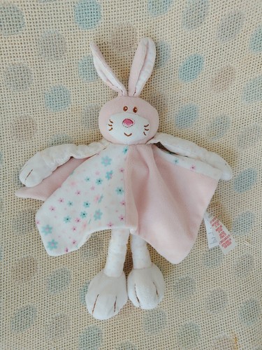 Primark pink floral bunny - primark,