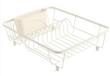 Cream Shade Dish Drainer Rack