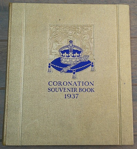 Coronation souvenir book 1937 - coronation,